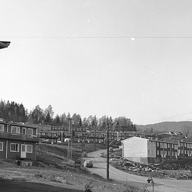 Gammelt bilde av Kirkerudbakken Sameie
